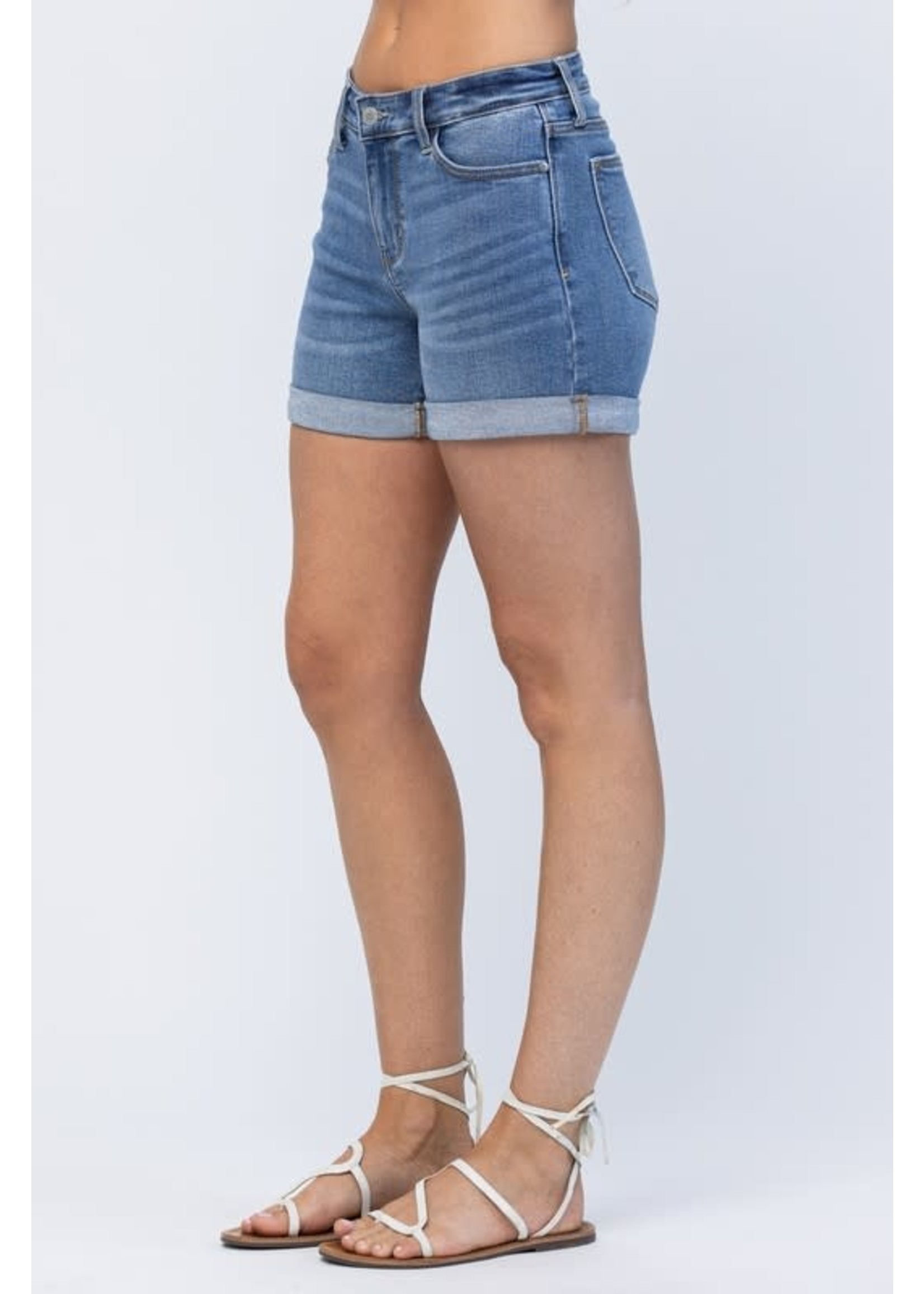 Judy Blue Classic Cuffed Shorts