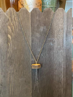 She Laughs Boutique Necklace - Antler Tassel