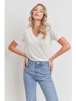 Cherish V-Neck Knit Top