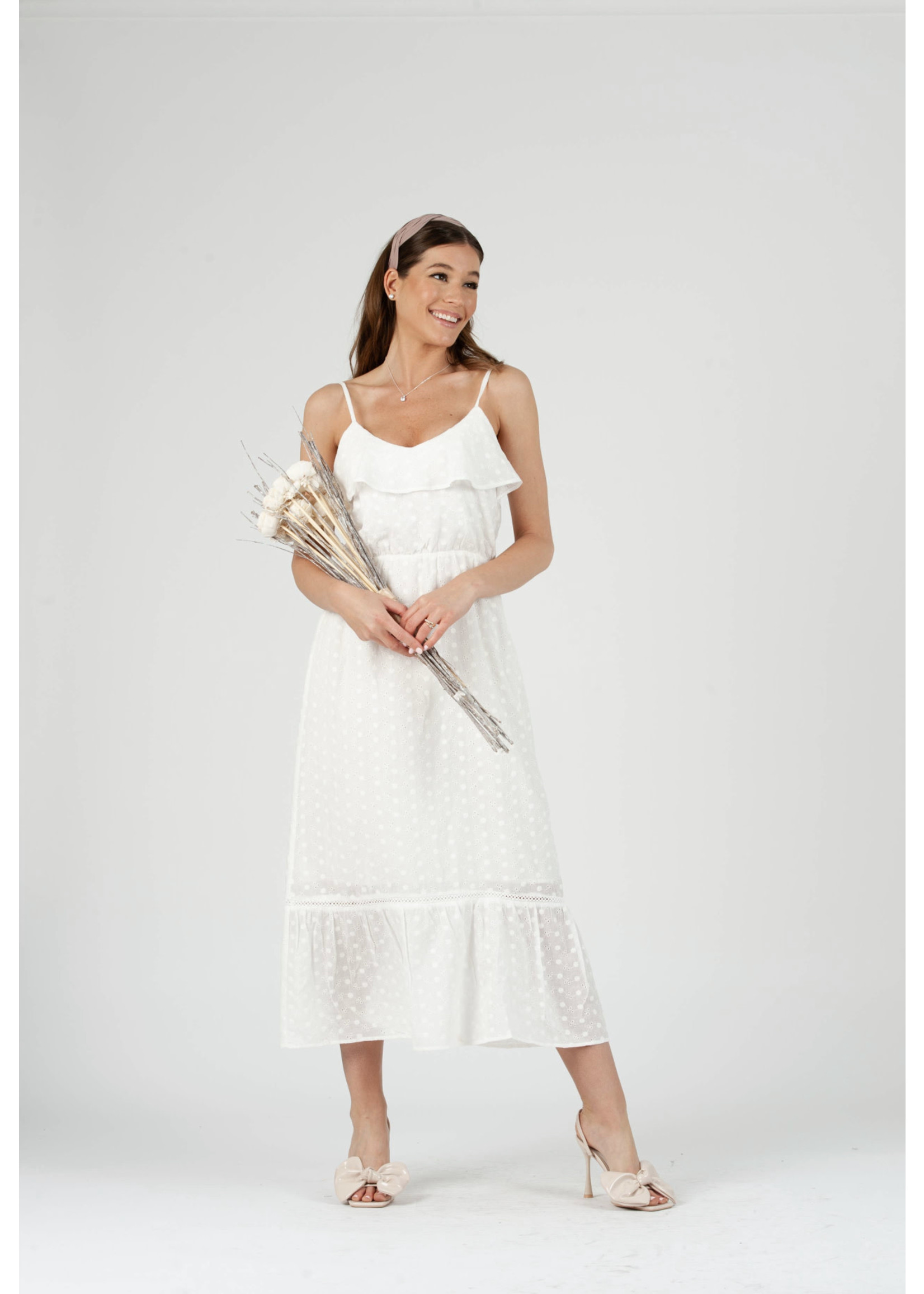 Lucca Couture Dana Ruffle Maxi Dress