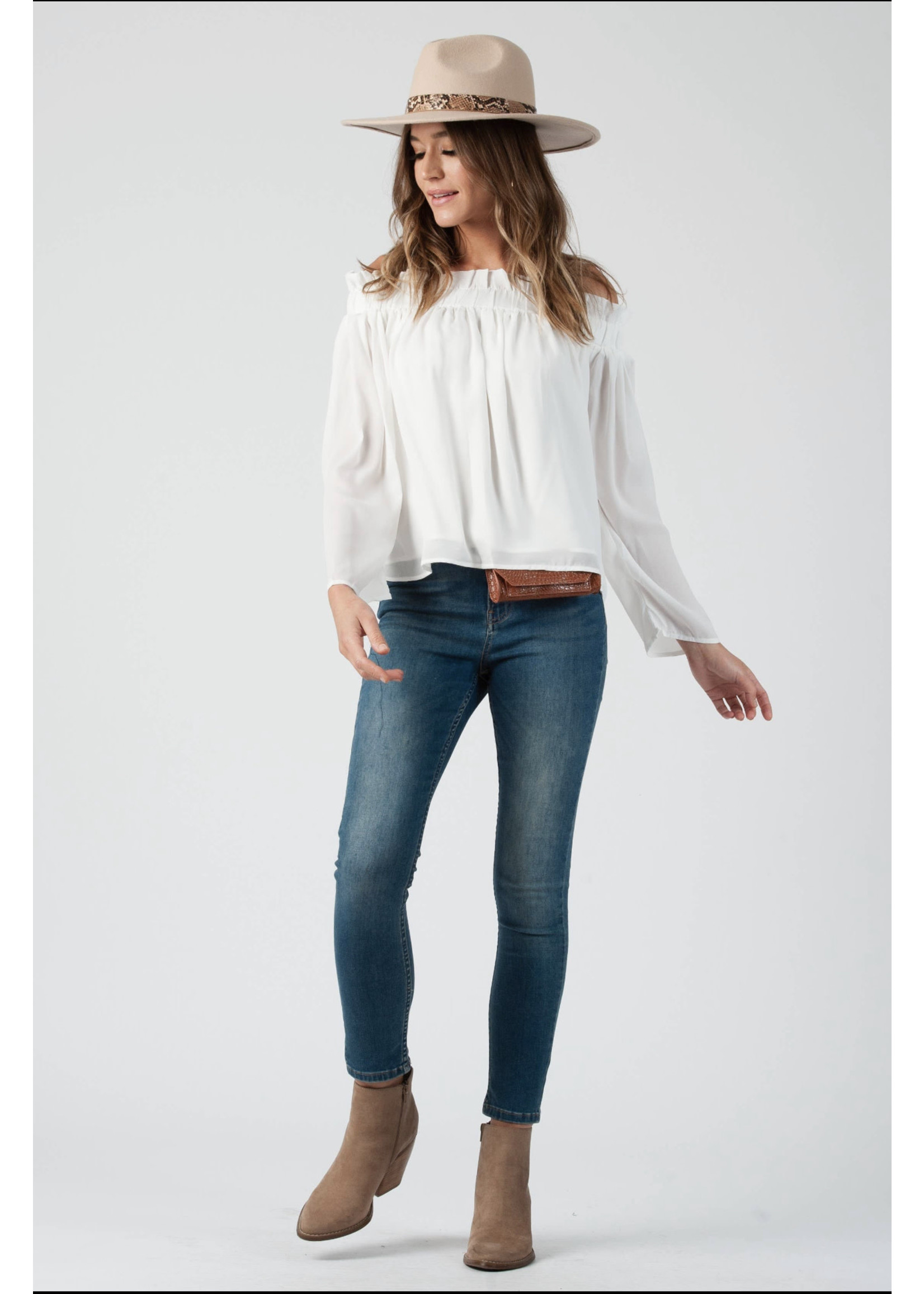 Lucca Couture Leyla Off Shoulder Top