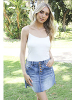 Good Stuff Apparel Jean Mini Skirt