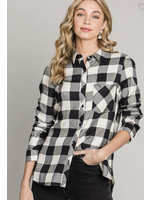Be Cool Oversized Plaid Boyfriend Shirt
