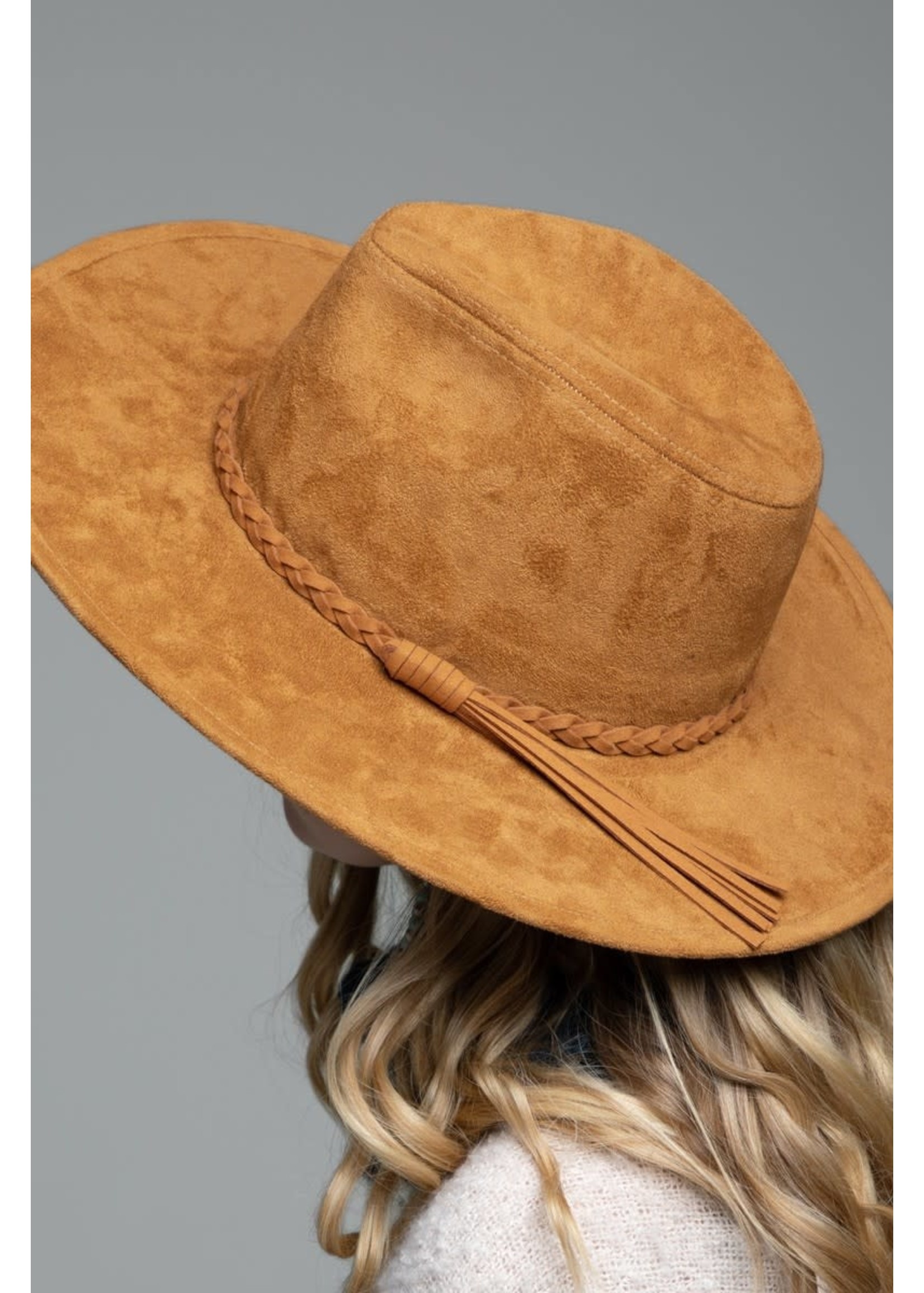 Urbanista Suede with Tassel Panama Hat