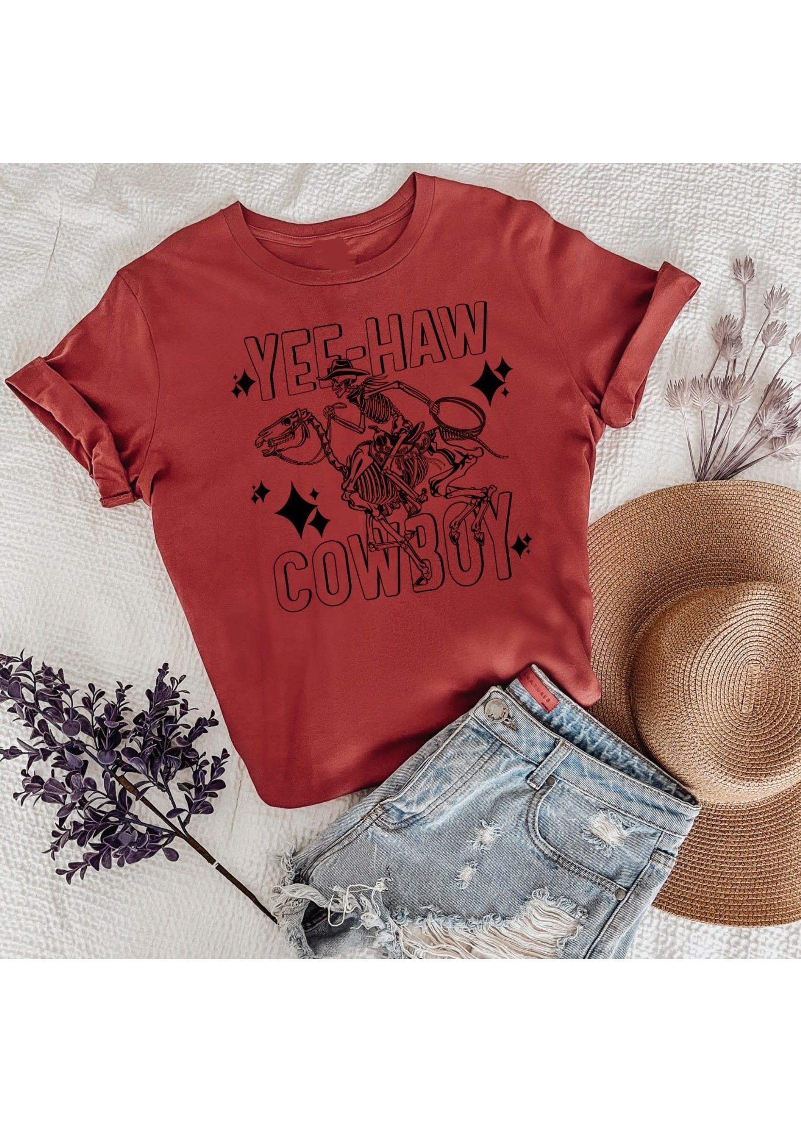 MidWest Tees Yee Haw Cowboy