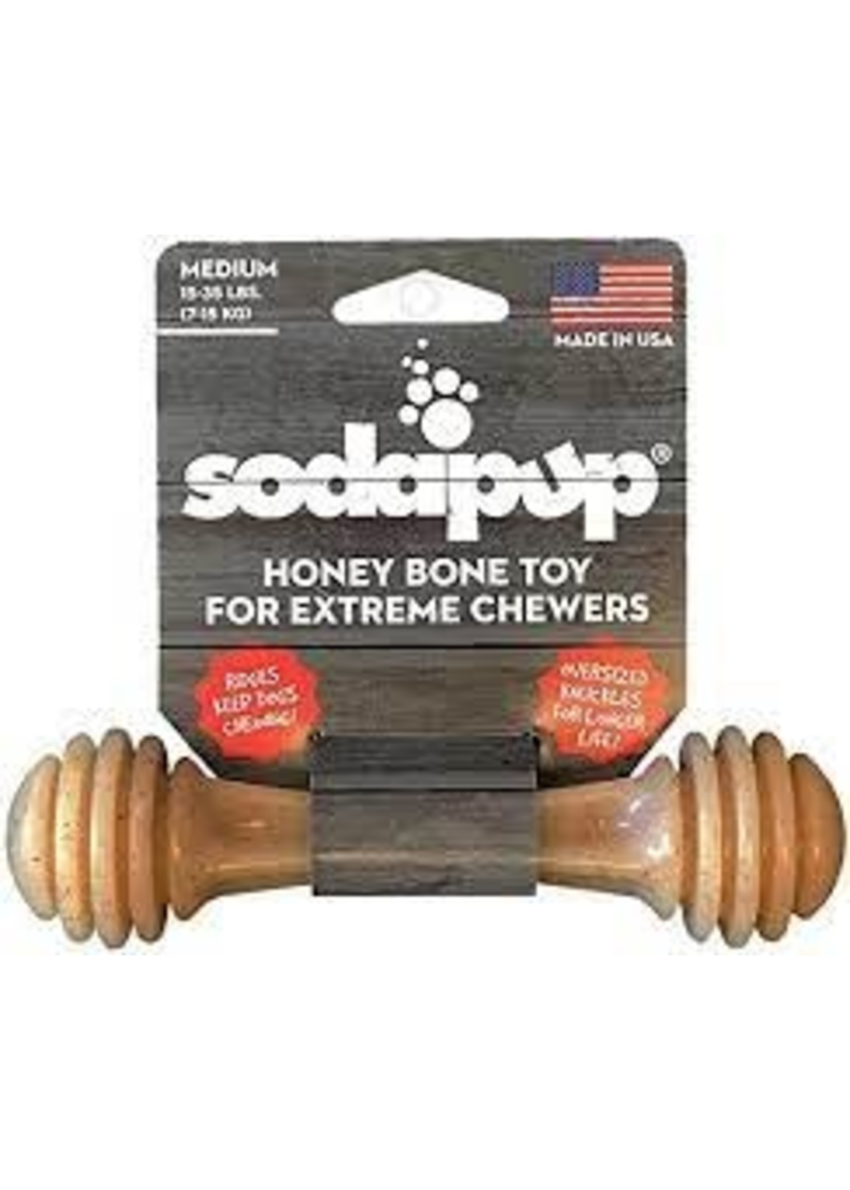 SodaPup Soda Pup Honey Bone