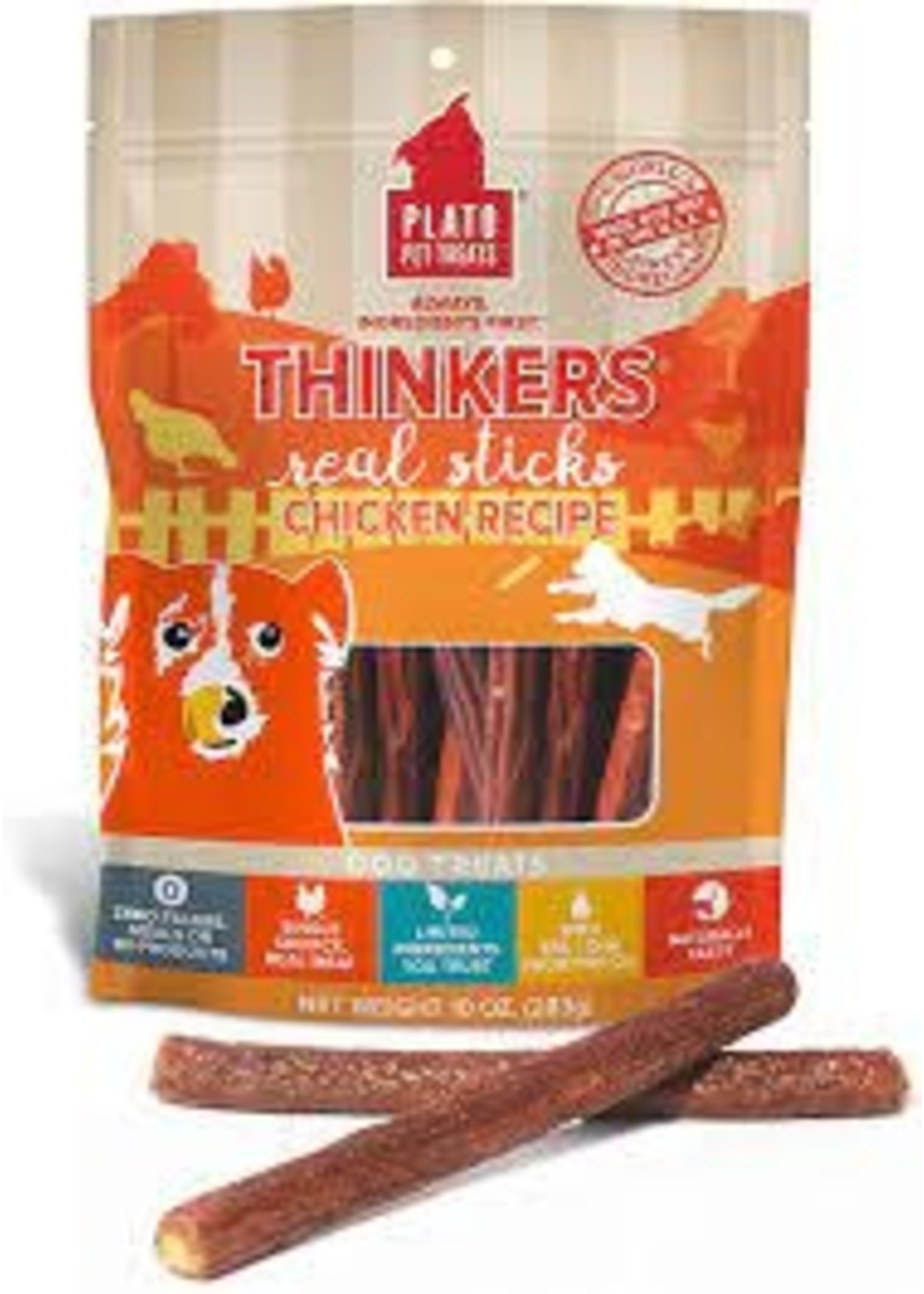 Plato Pet Treats Plato Thinker Sticks