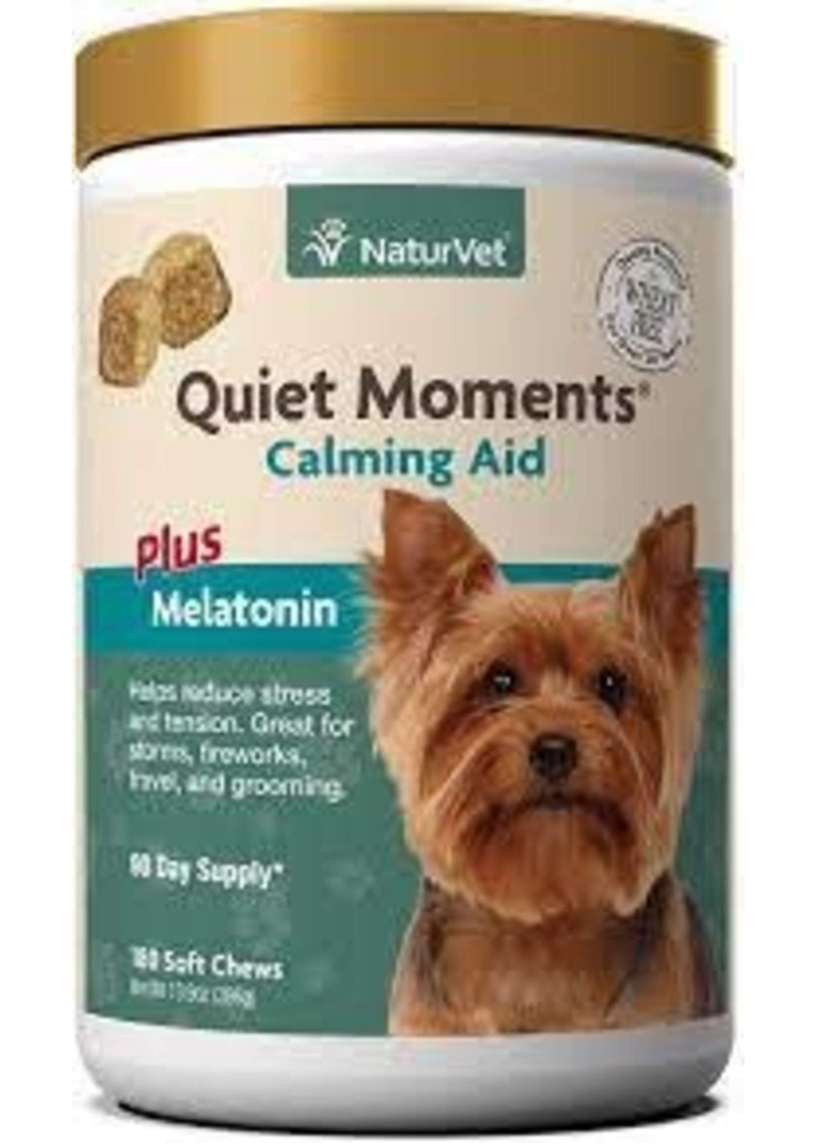 NaturVet NaturVet Quiet Moments Calming Aid Soft Chews For Dogs