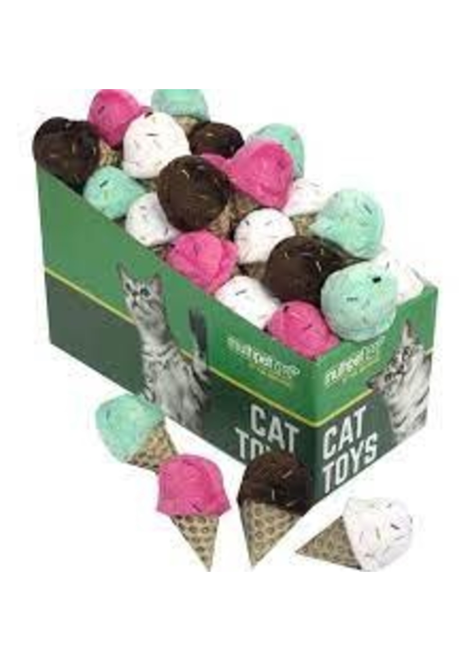 multipet Multipet Catnip Ice Cream Cone Assortment