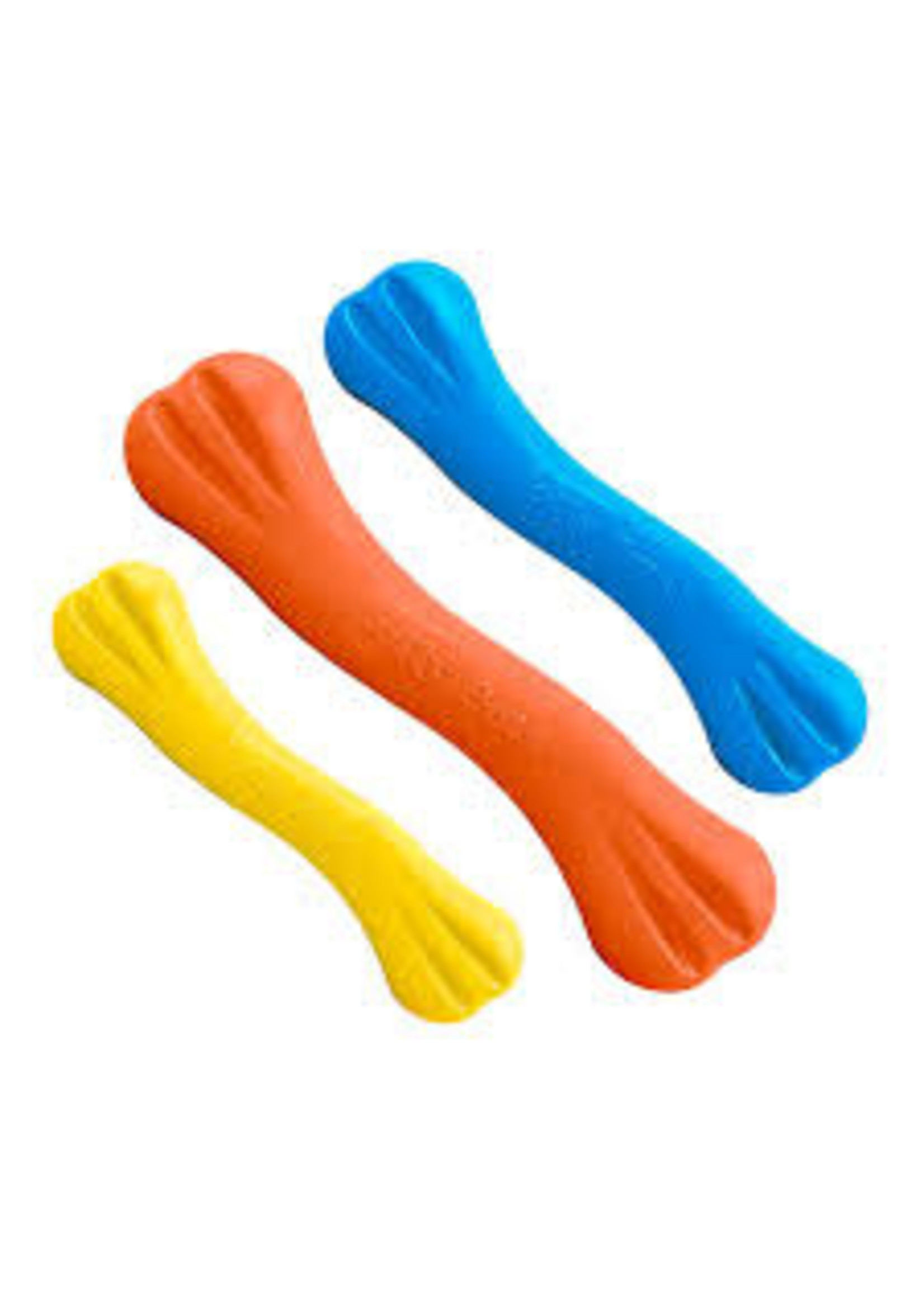 Os Pour Chien Jolly Pets – TPE, Taille L/XL 22 Cm, Couleur Orange – Jouet à Mâcher Durable Et Flexible