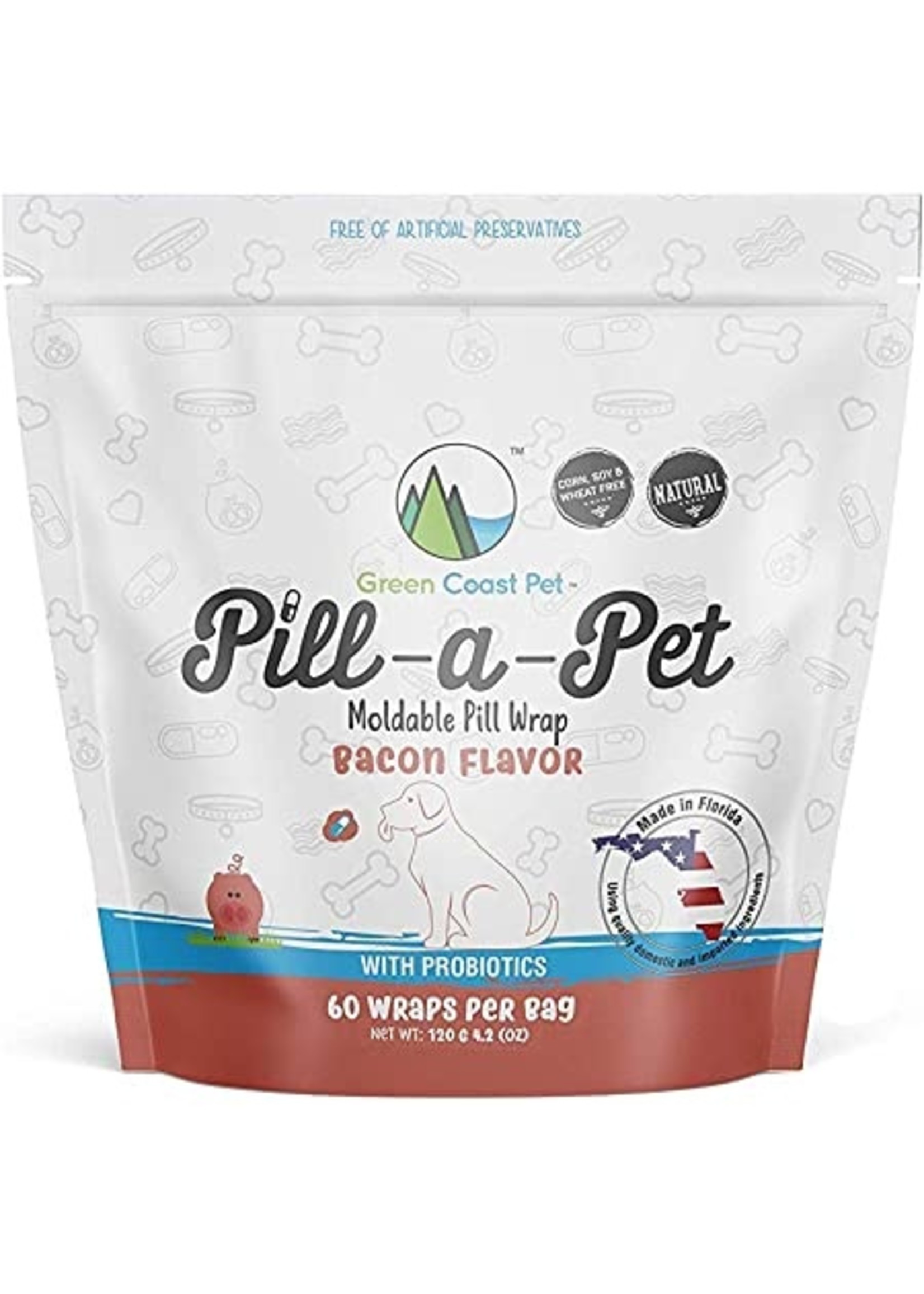 Green Coast Green Coast Pill-a-Pet with Probiotics