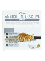 PetFusion AMBUSH Interactive Cat Toy w/ Rotating Feather