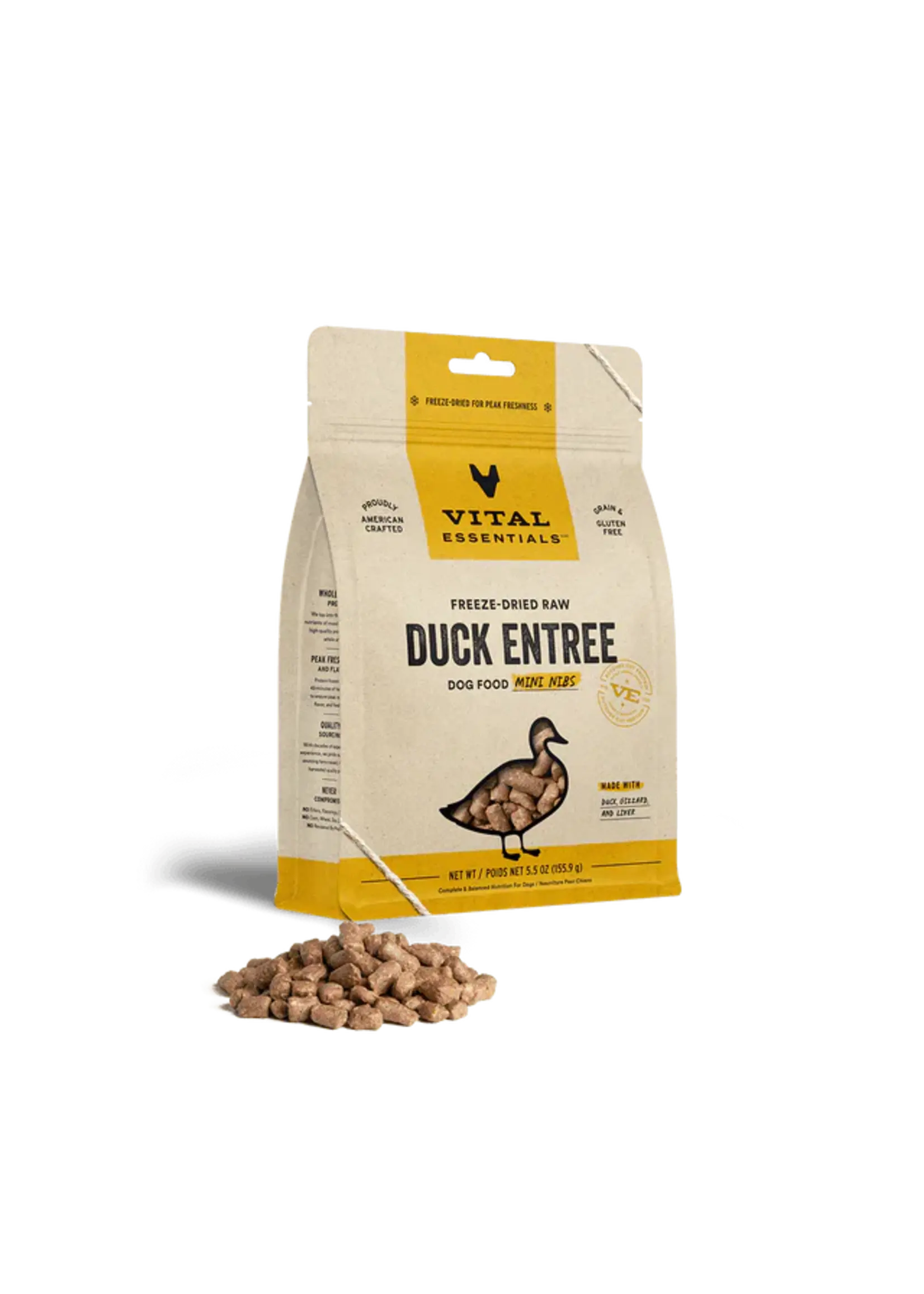 Vital Essentials Vital Essentials Freeze Dried Dog Food Mini Nibs