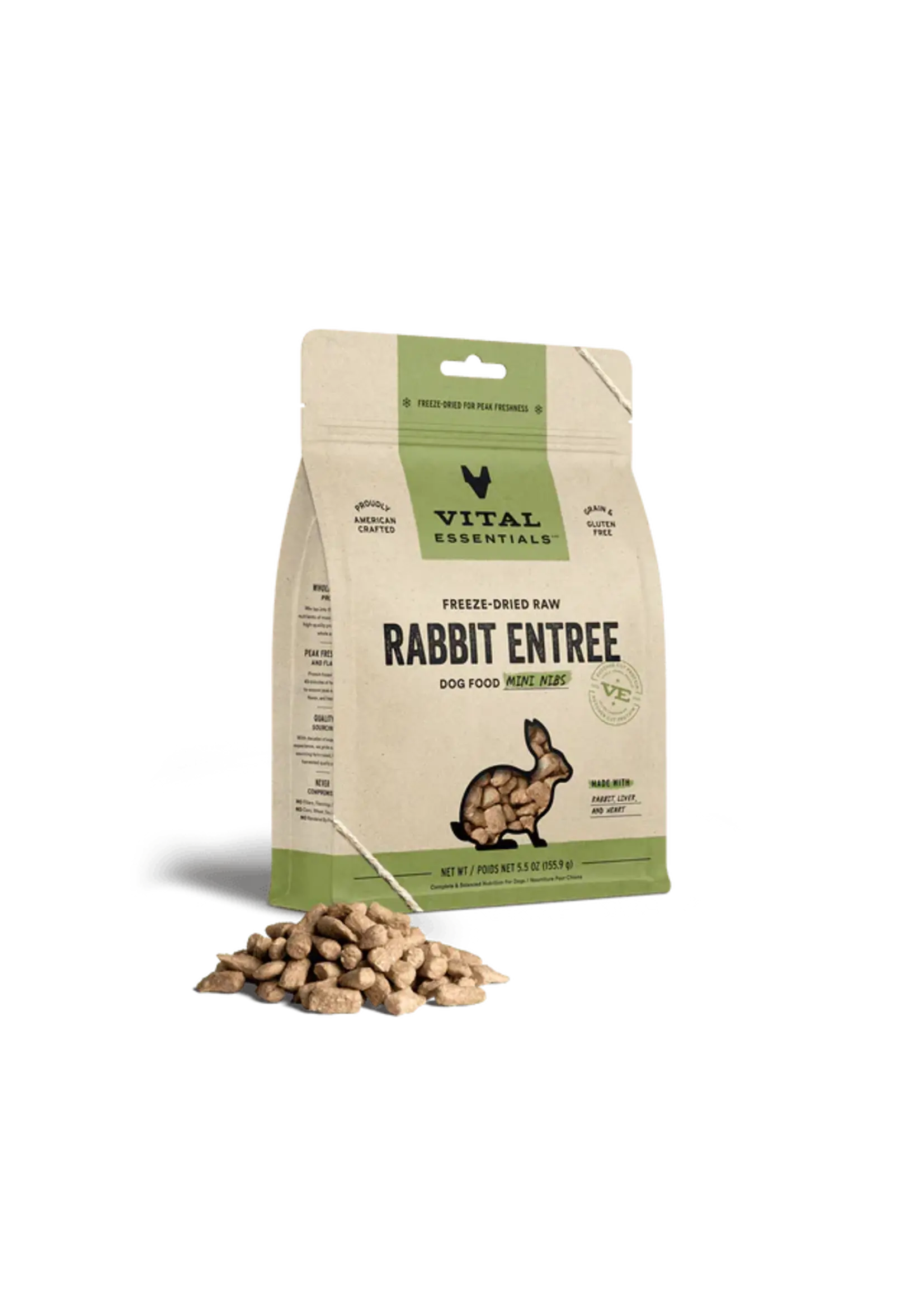 Vital Essentials Vital Essentials Freeze Dried Dog Food Mini Nibs