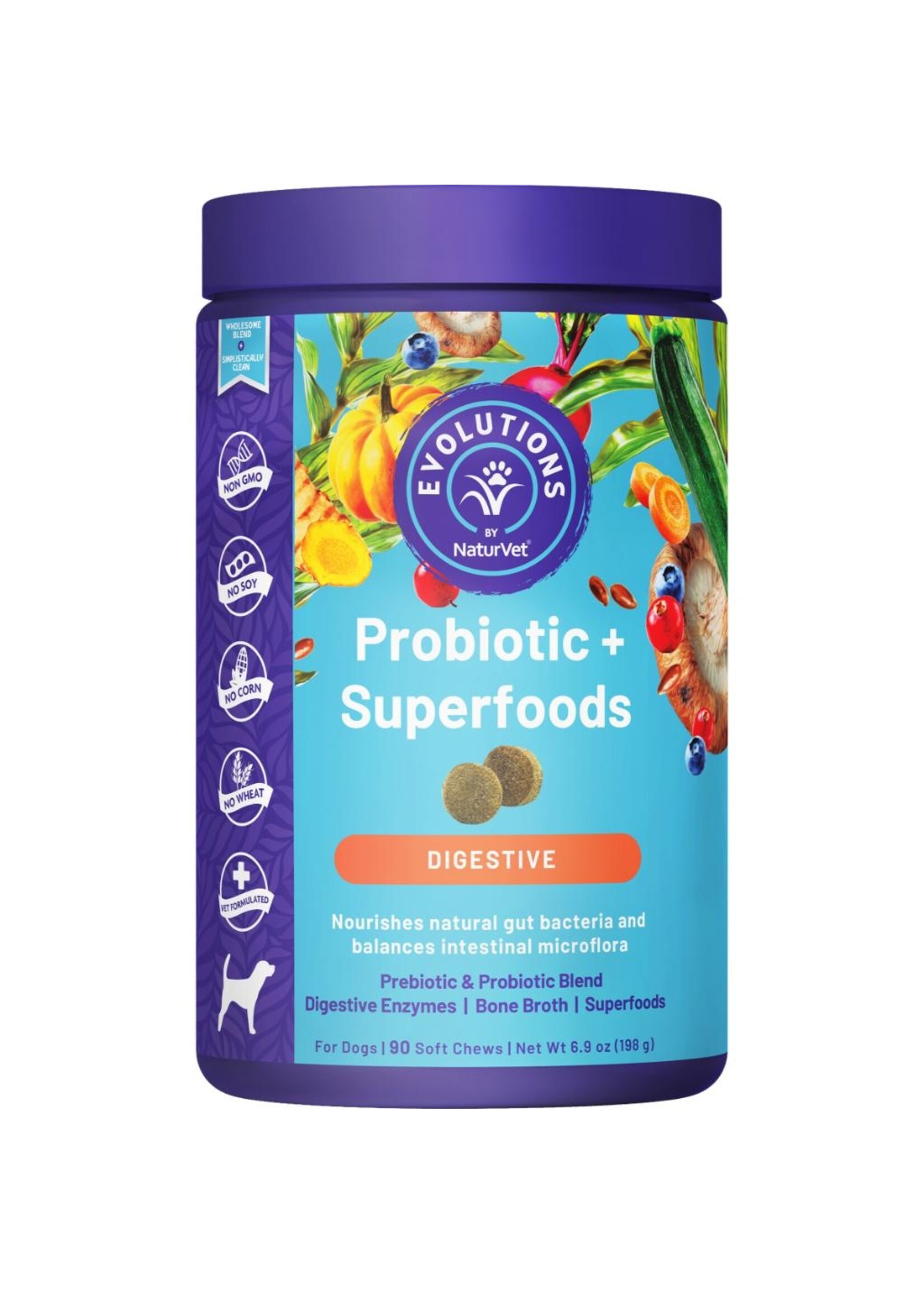 NaturVet NaturVet Evolutions Probiotic + Superfoods