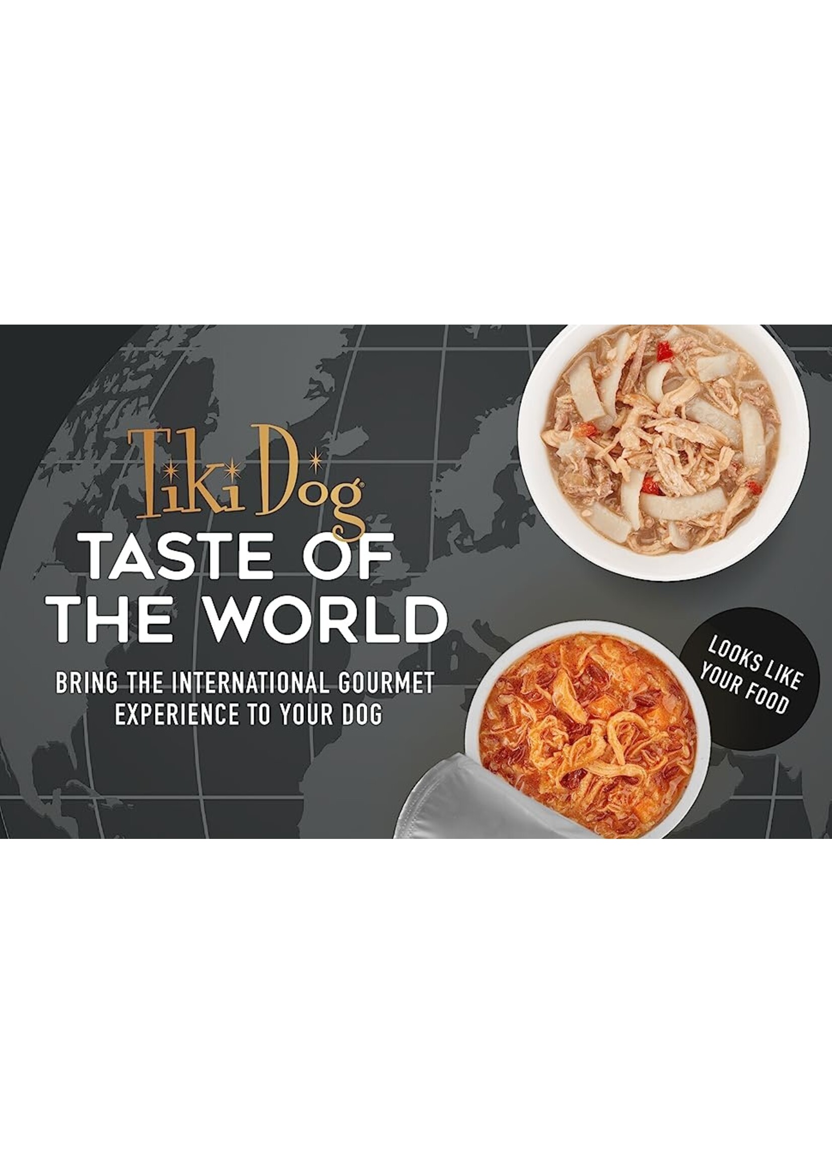 Tiki Pets Tiki Dog Taste of the World 3oz Variety 10pk