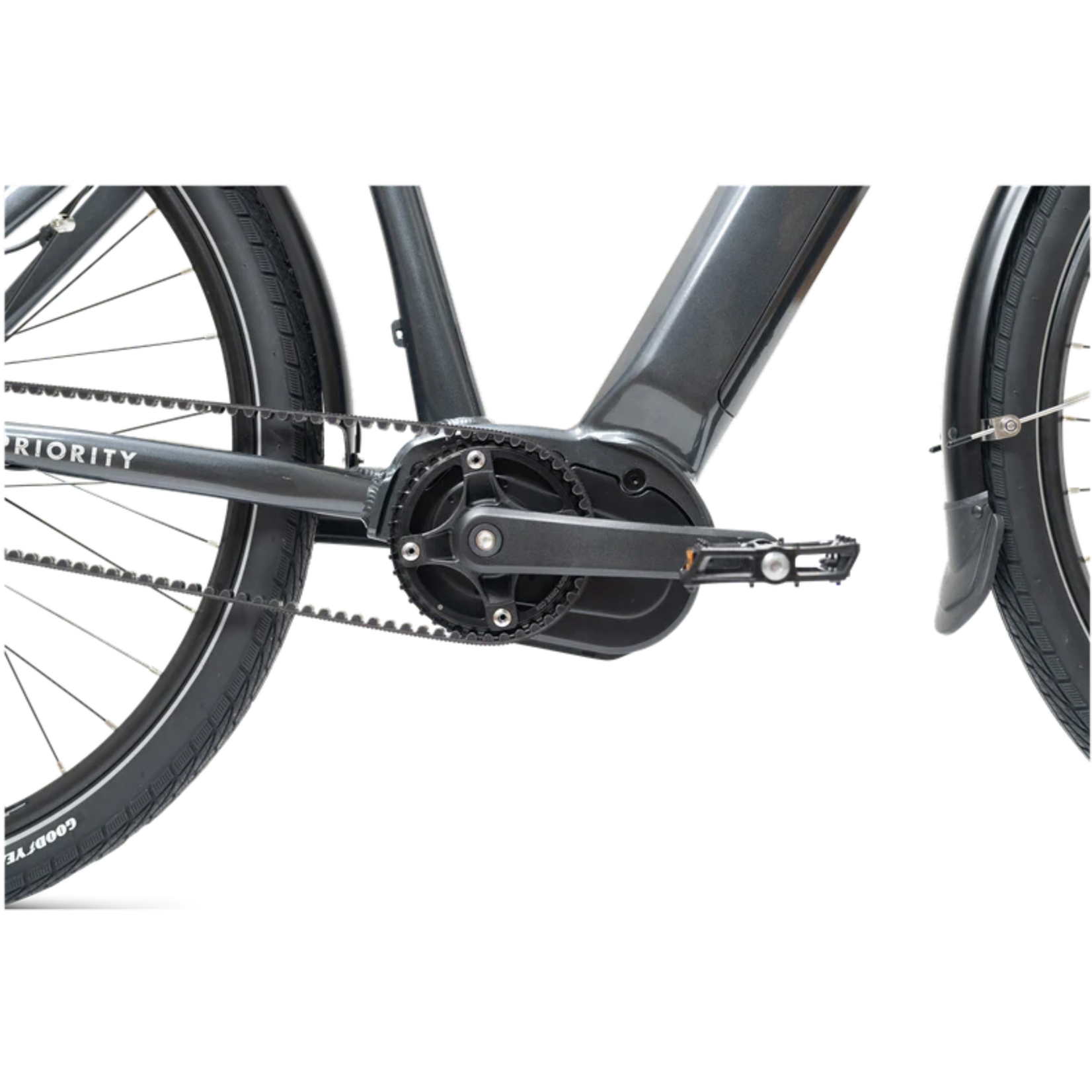 Priority Current Plus E-Bike, Shimano (Charcoal)