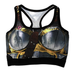 Social Paintball Grit Padded Sports Bra