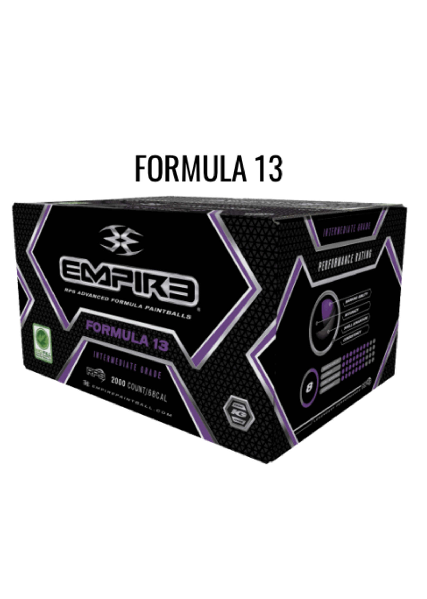 Empire Formula 13 paintballs 2000 Extreme Velocity, Inc.