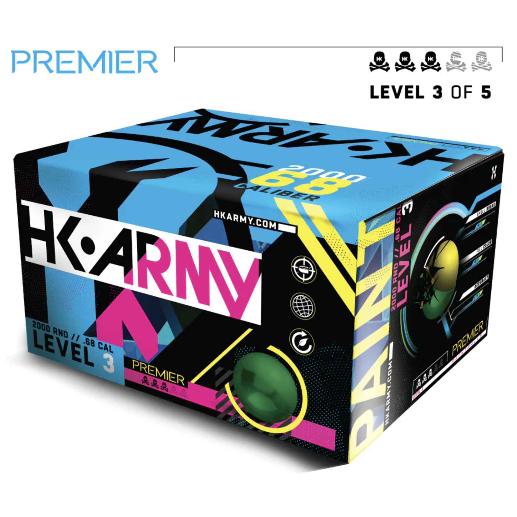 HK Premier Paintballs 2000 Balls Extreme Velocity, Inc.