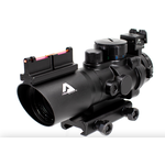 ADE Advanced Optics ADE SCOPE 4x32 Tri Illuminated w/ Fiber Optic Sight & Rails