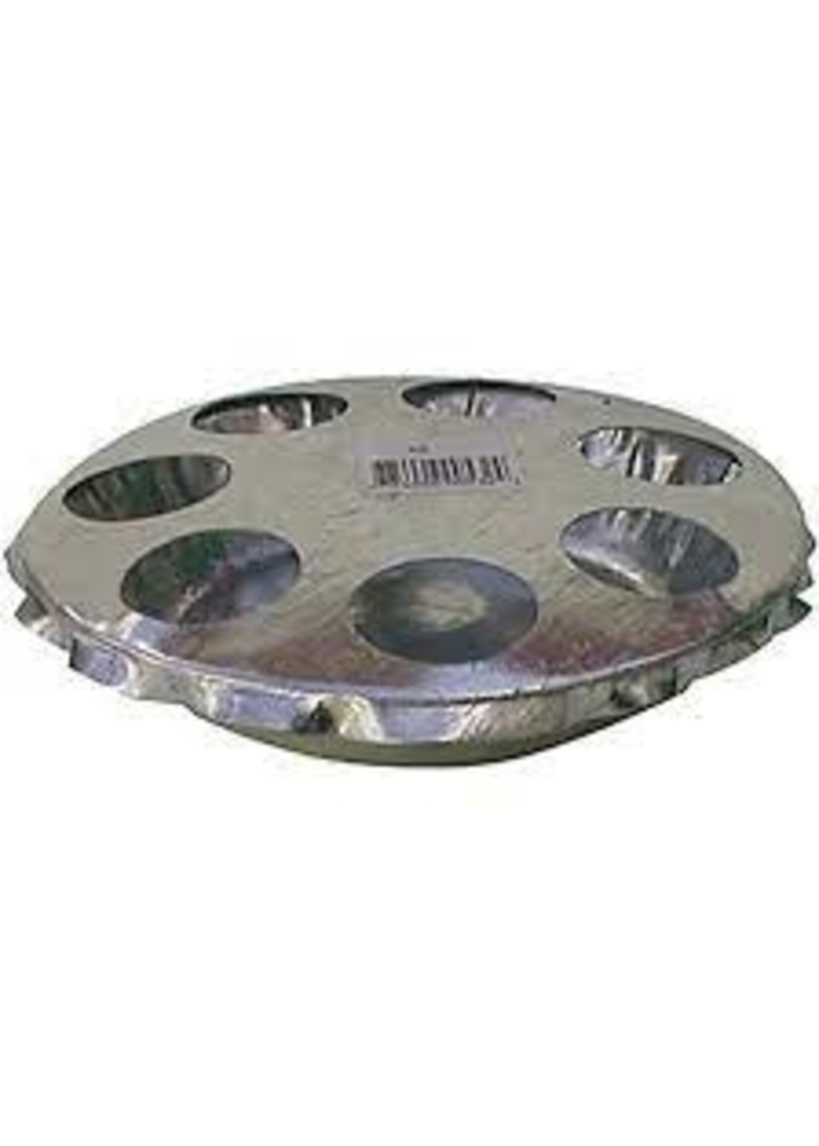 Millside Galvanized Chick Feeder - 6"