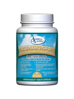 OmegaAlpha High Potency Fish Oil - 90 Soft Caps