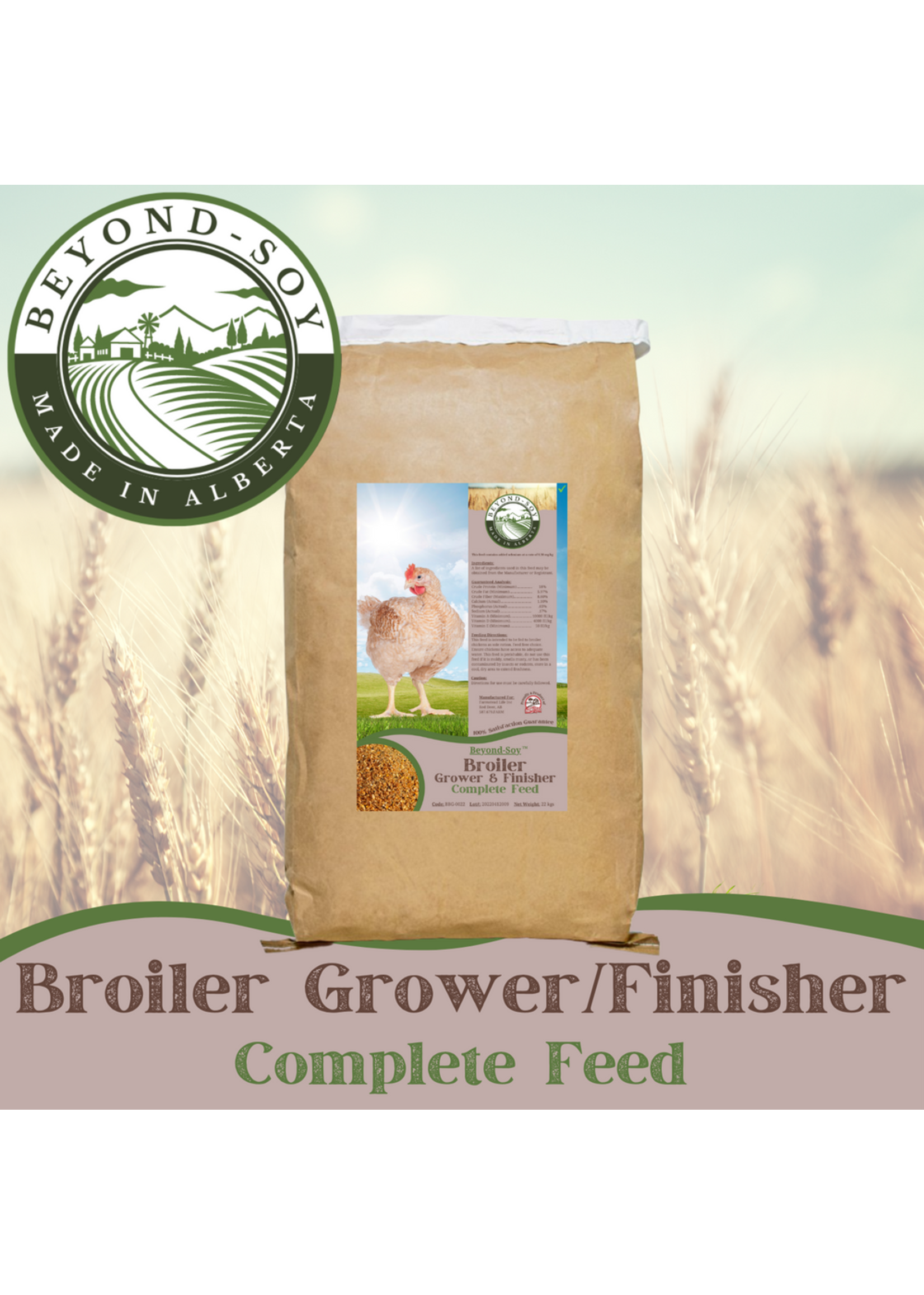 FSL - SOY-FREE - Broiler Grower & Finisher - 22 kg