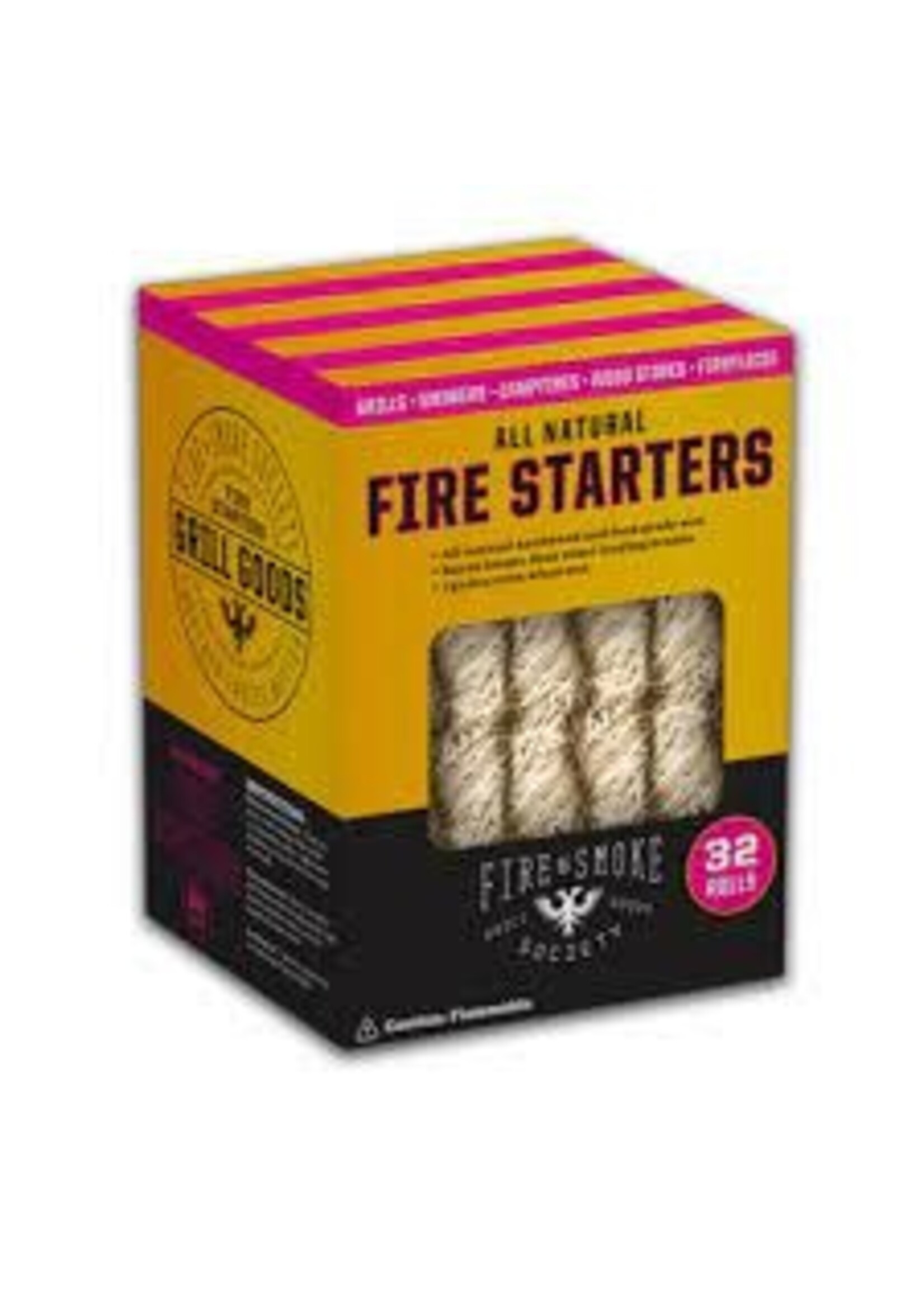 Fire & Smoke Society - All Natural Fire Starters