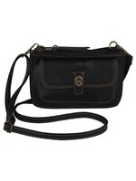 Coral Ridge Crossbody Purse - Coral Ridge  - Black