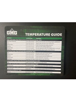Green Mountain Grills GMG Temperature Guide Magnet - 5X6