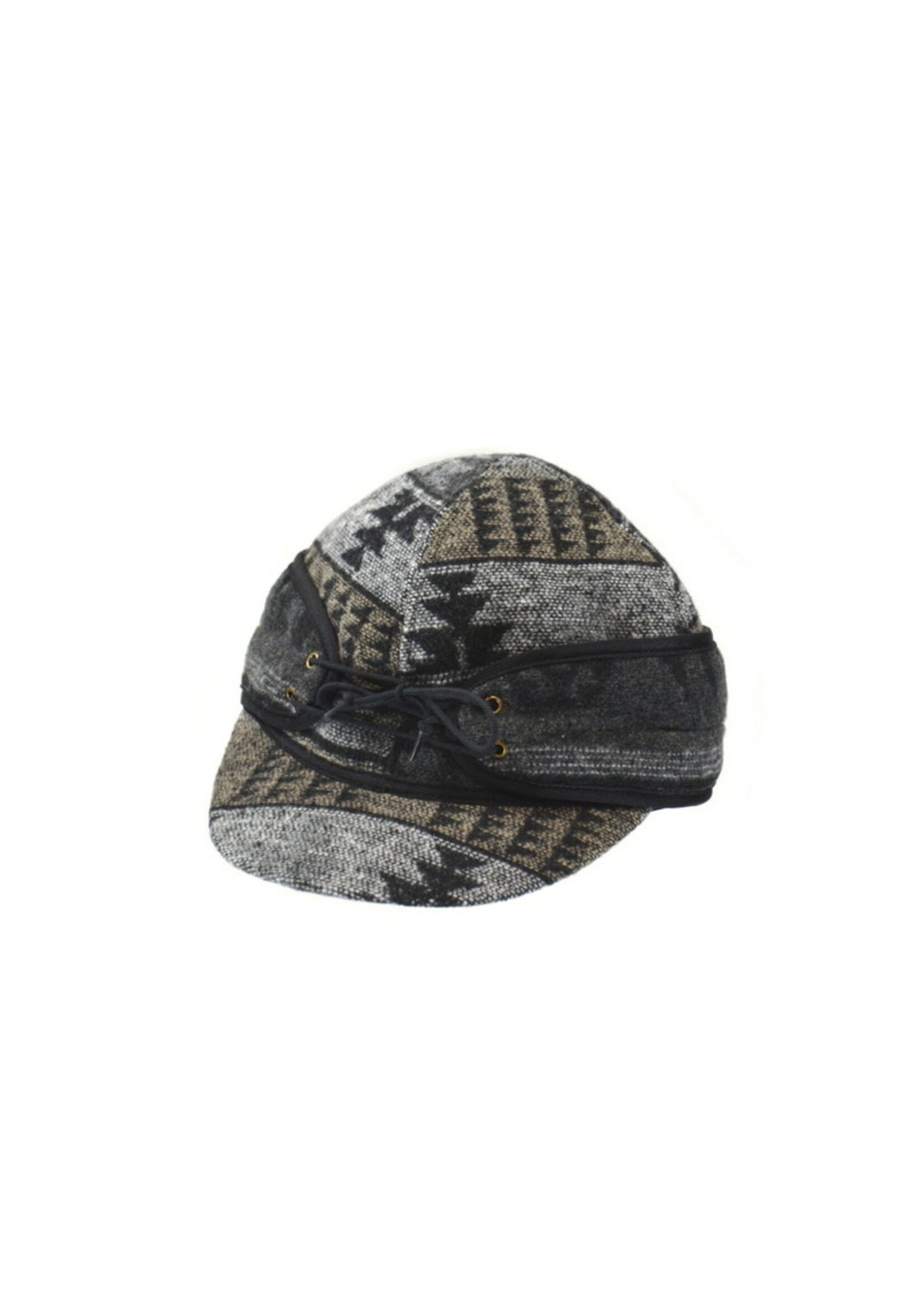 Crown Cap Railroad Cap - Aztec Charcoal Blend