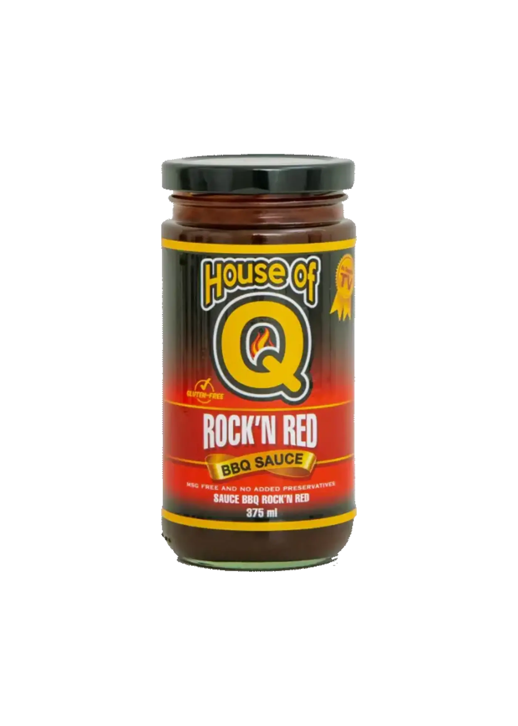 House of Q House of Q - Rock n' Red BBQ Sauce  - 375mL