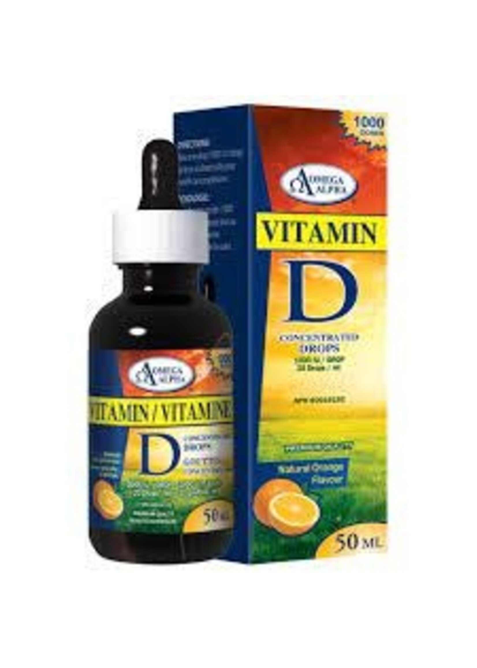 OmegaAlpha Vitamin D3 1000 IU