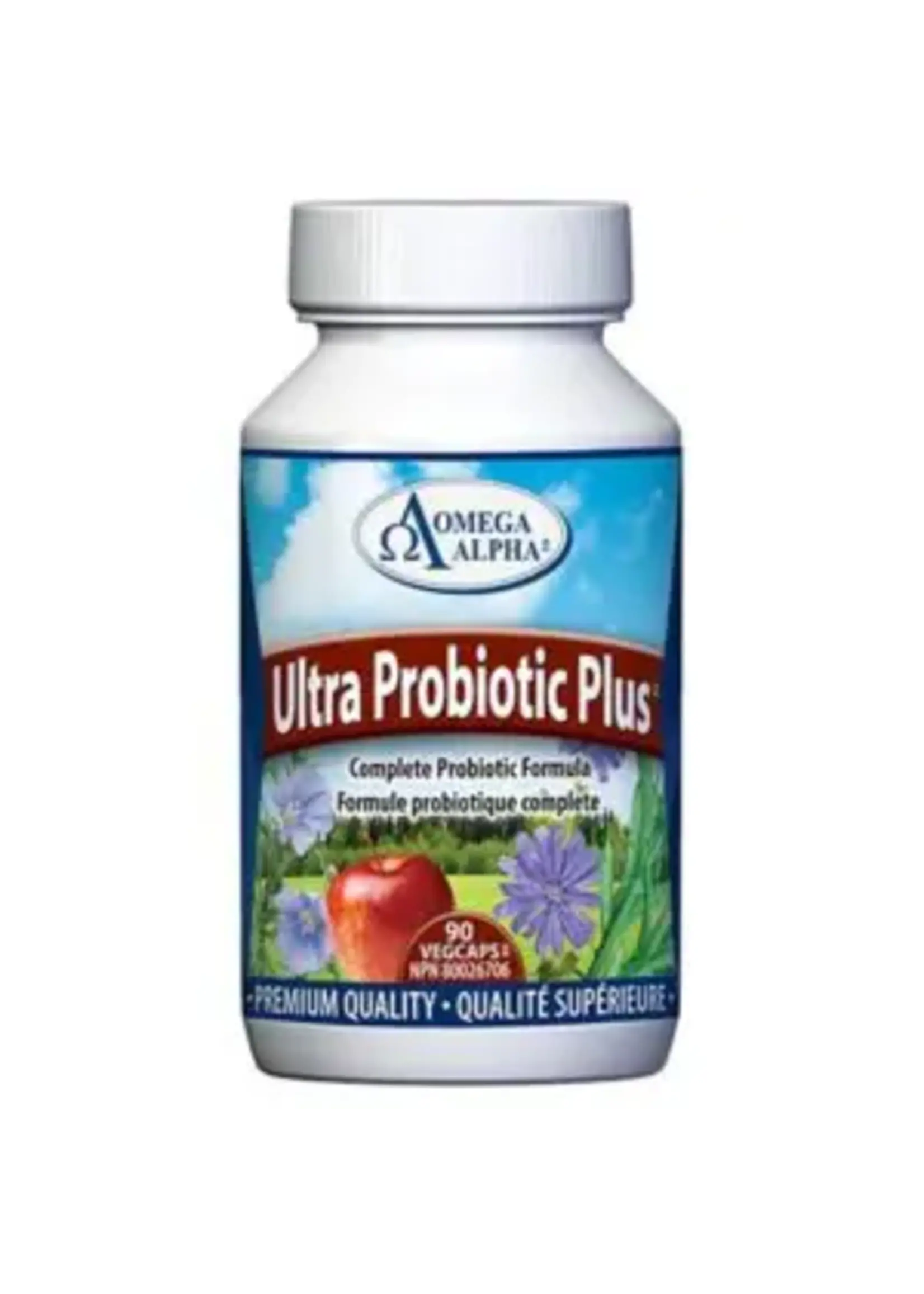 OmegaAlpha Ultra Probiotic Plus - 60 Caps