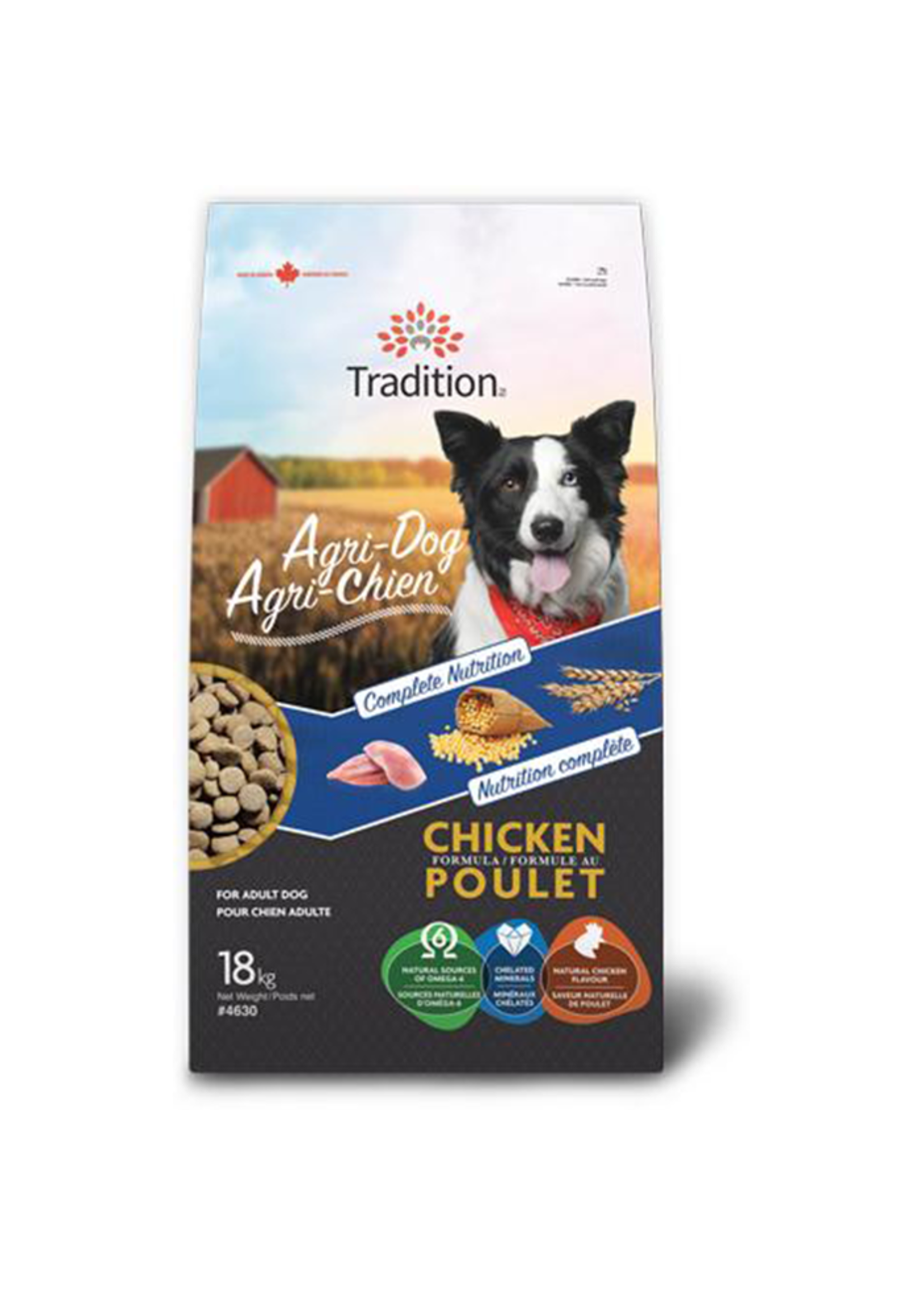 Tradition Agri-Dog - Dog Food - 18 kg