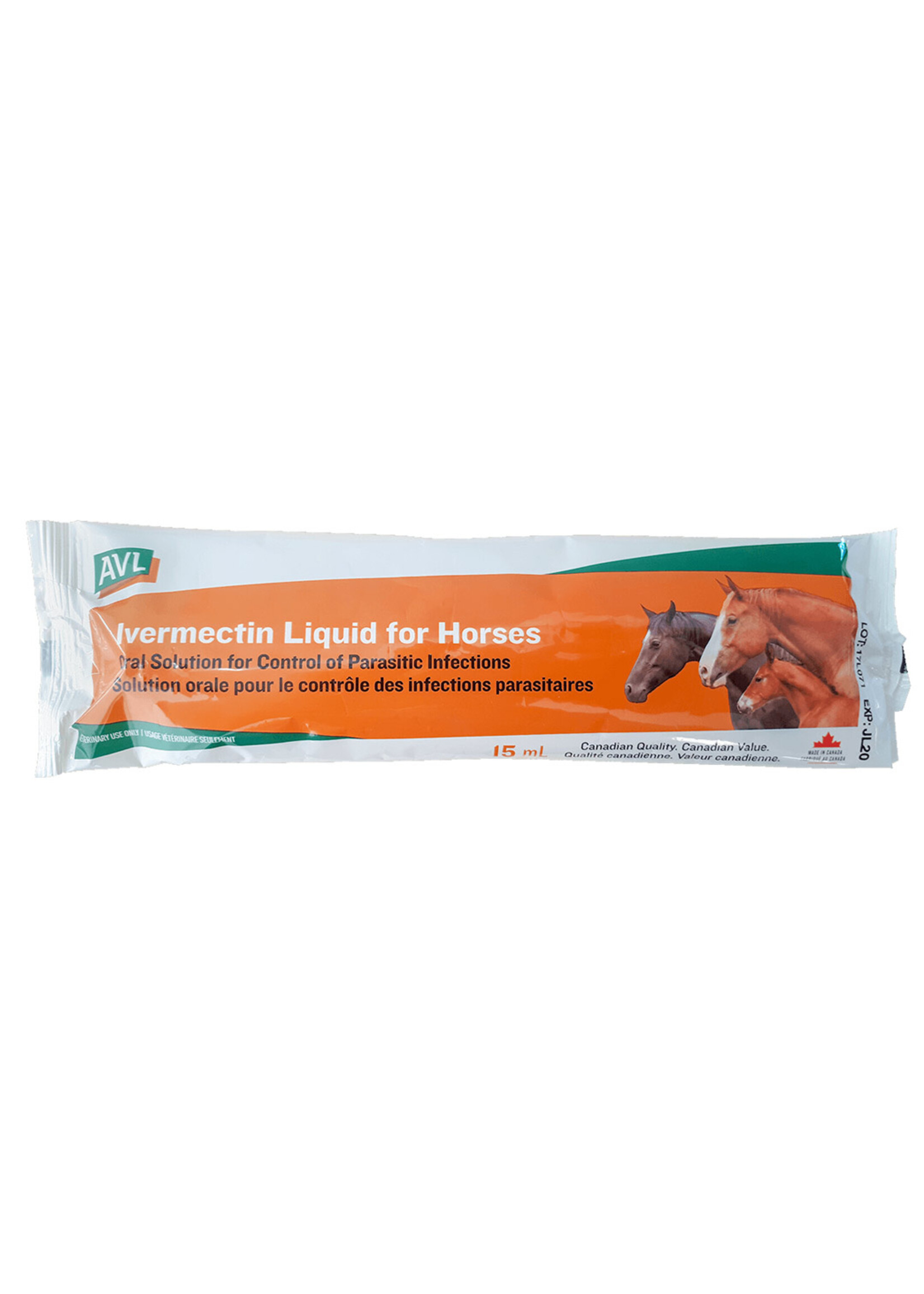 AVL Ivermectin - Liquid for Horses