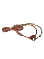 Kane Leather Show Halter - Cow Black