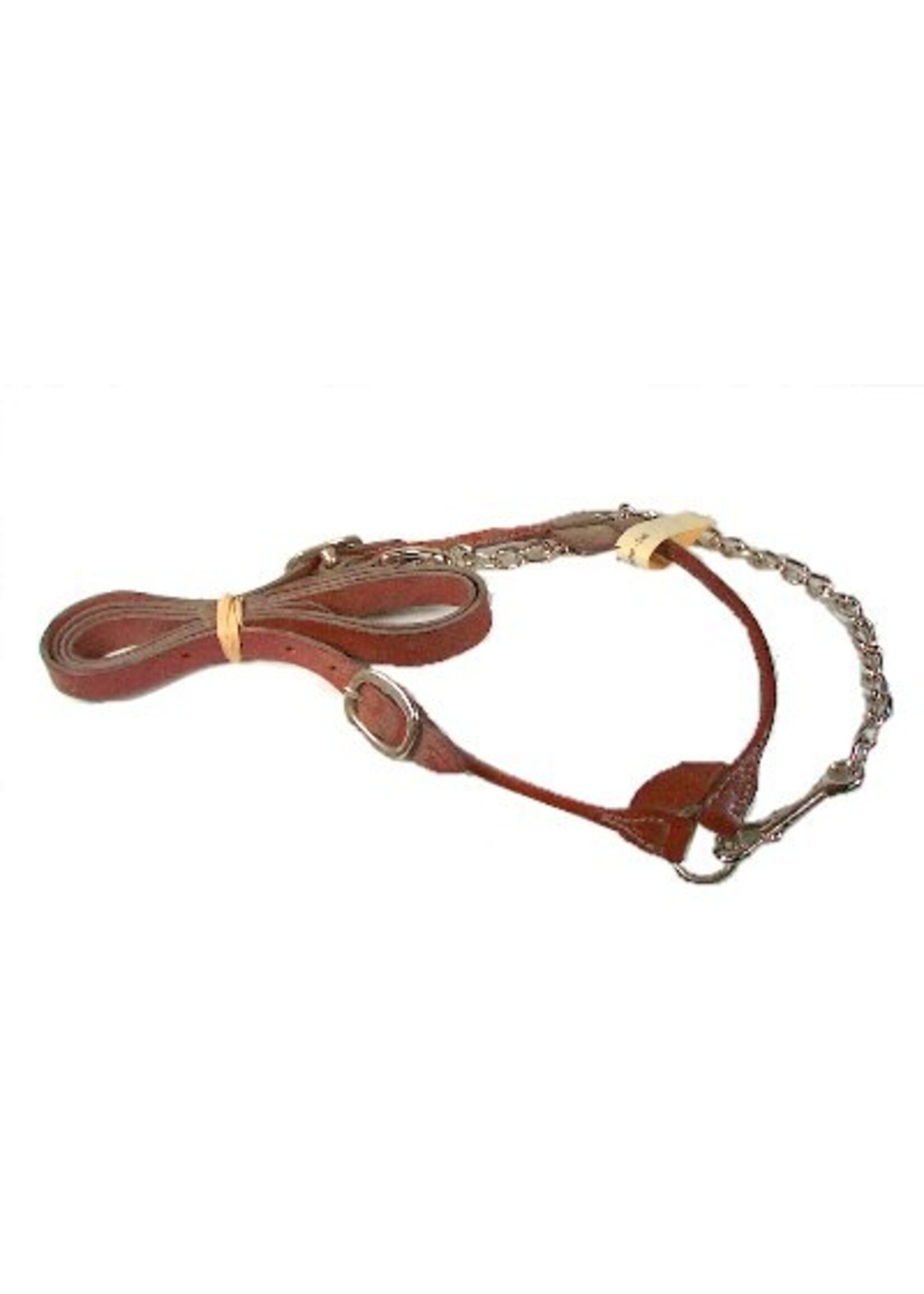 Kane Leather Show Halter - Cow Black
