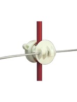 Gallagher Rod Post Screw-On Claw Insulator -  1/4" to 5/8" - Pk25