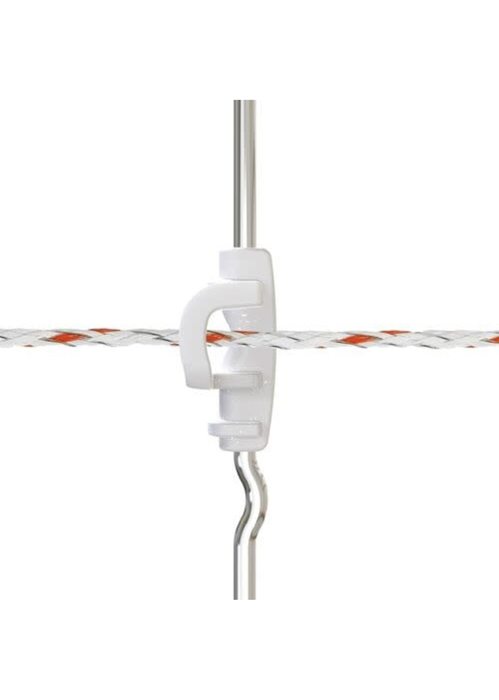 Gallagher Multiwire Ring Top Post Insulator Clips - 30pk