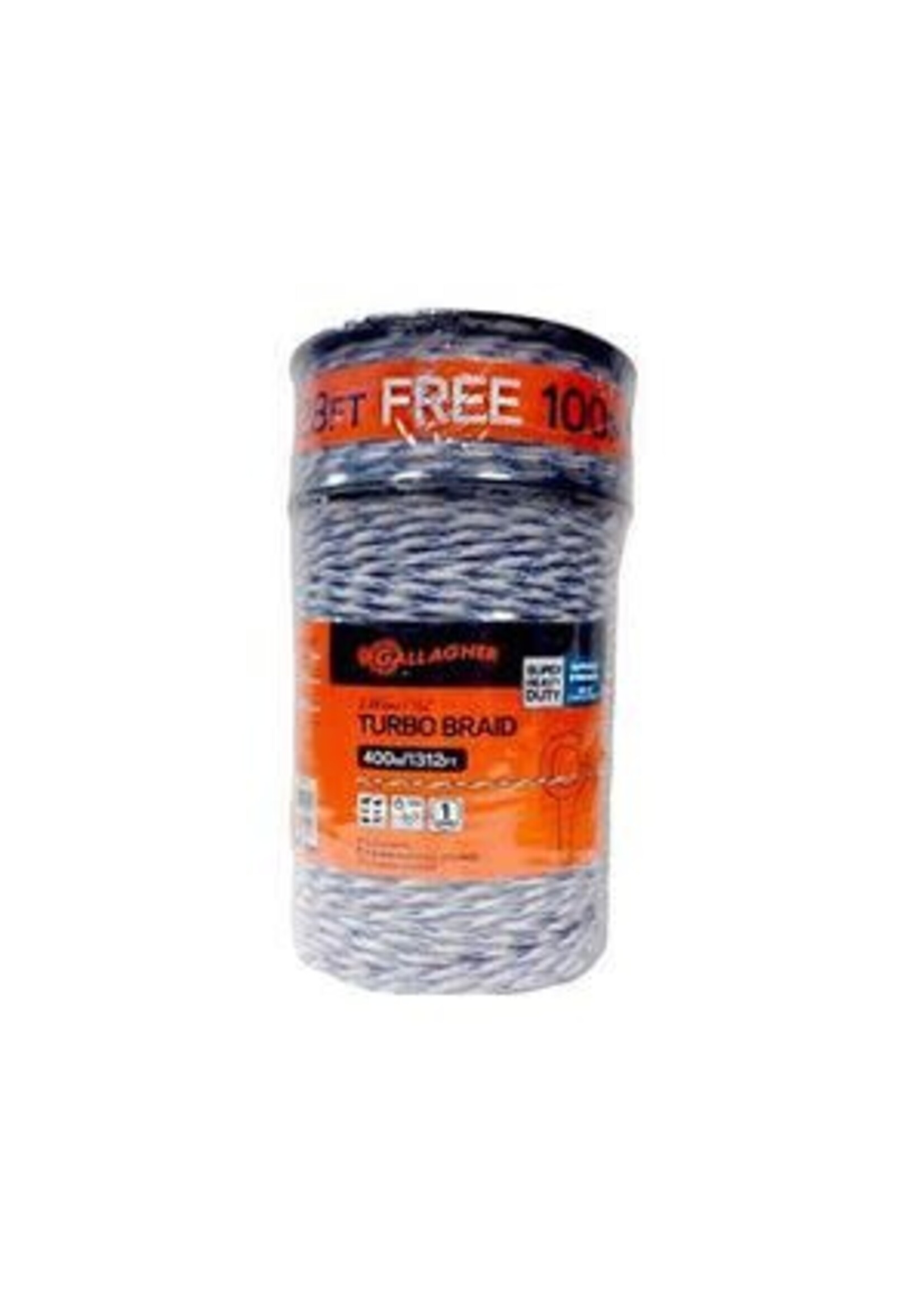 Gallagher Turbo Braid - 17/64" -1,312'ft + 328ft FREE