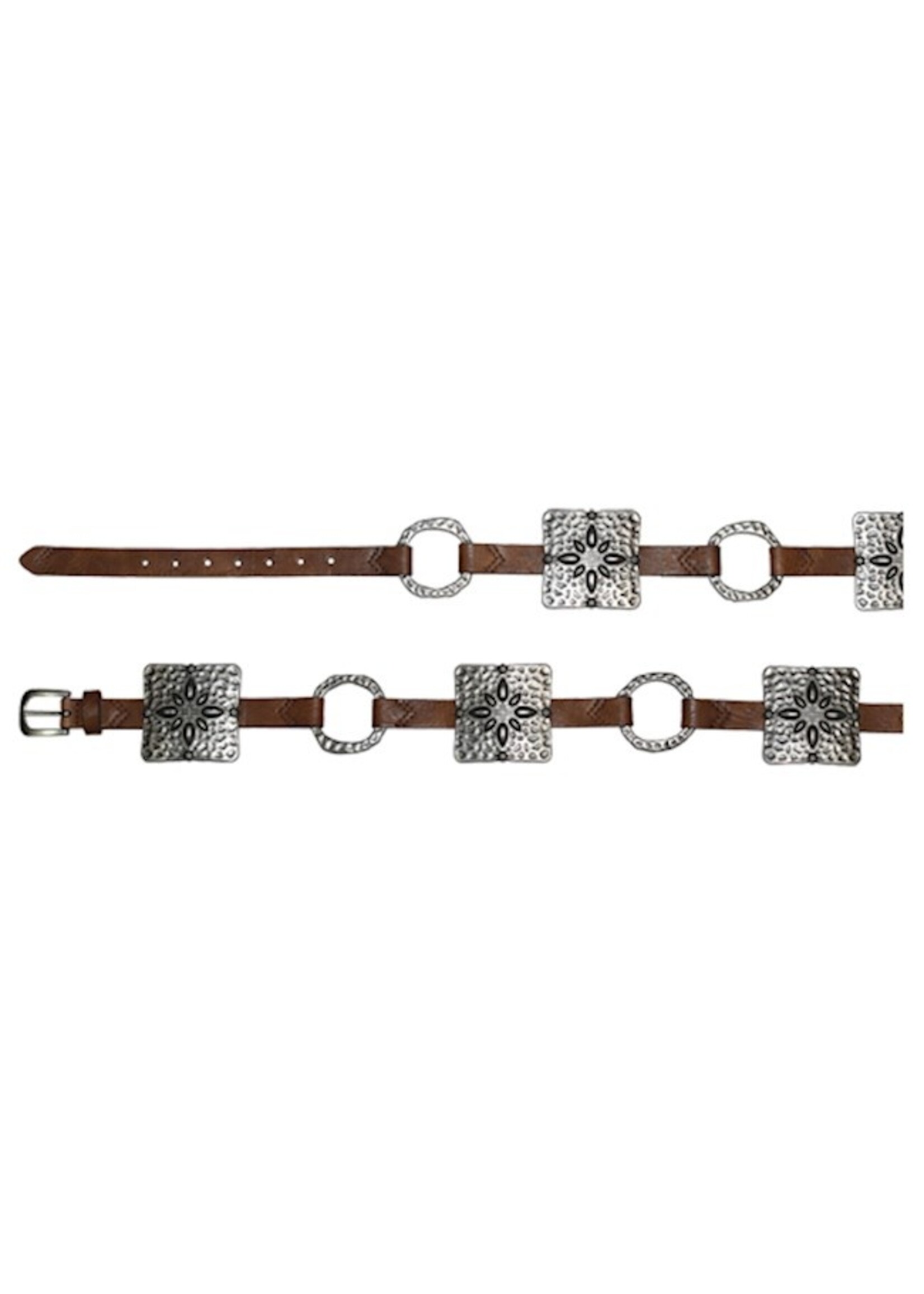 CatchFly Ladies Belt - Catchfly - Old Silver Conchos