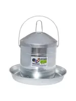TUFFSTUFF Galvanized Poultry Feeder with Handle -