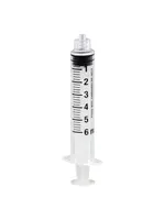 Syringe - Luer Lock - 6mL - 5/pack