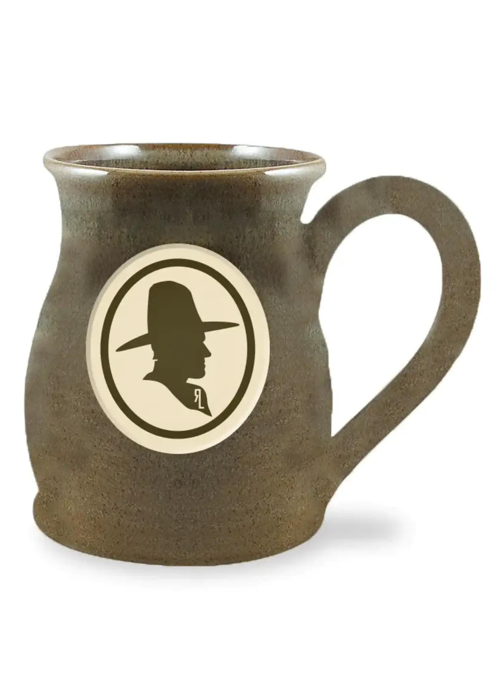 Ranch-Life Mug 18oz - Cowboy Potbelly - Sand