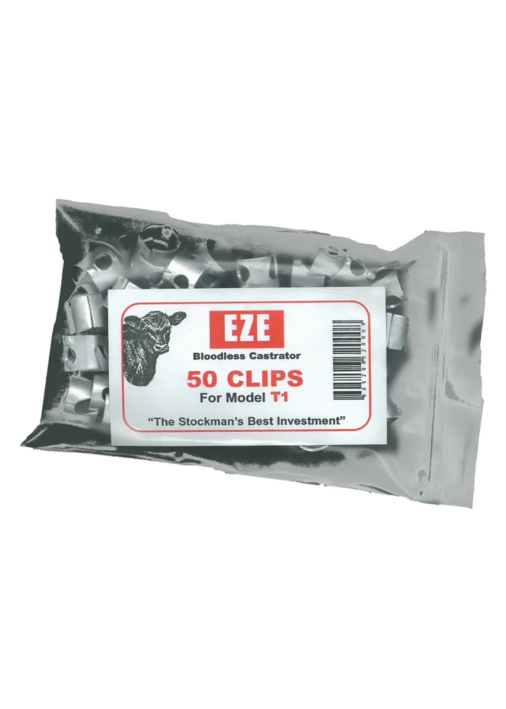 Remedy T1 EZE Bander Clips - 50/pk