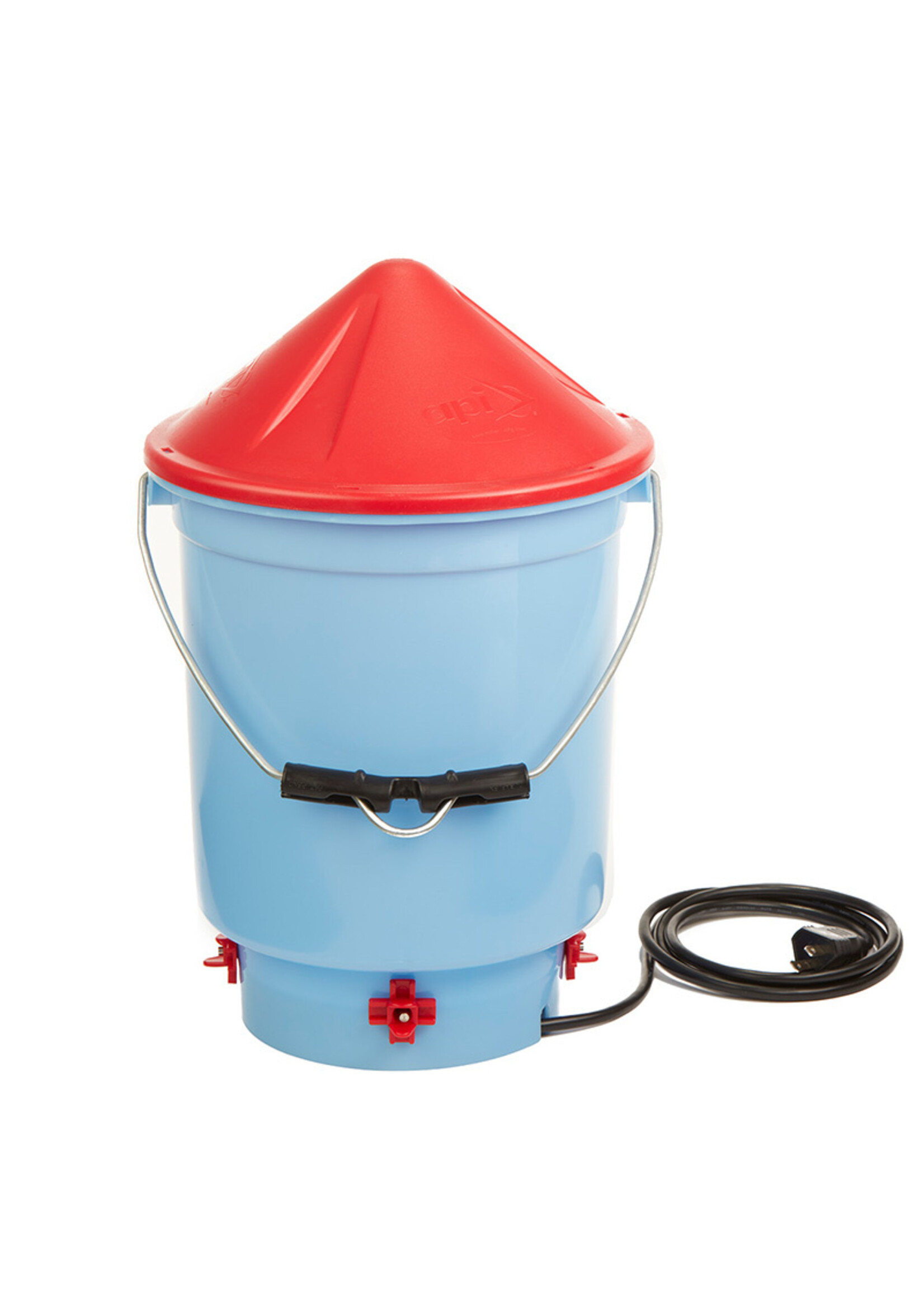 api Poultry Waterer - Heated Hen Hydrator - 3 Gallons