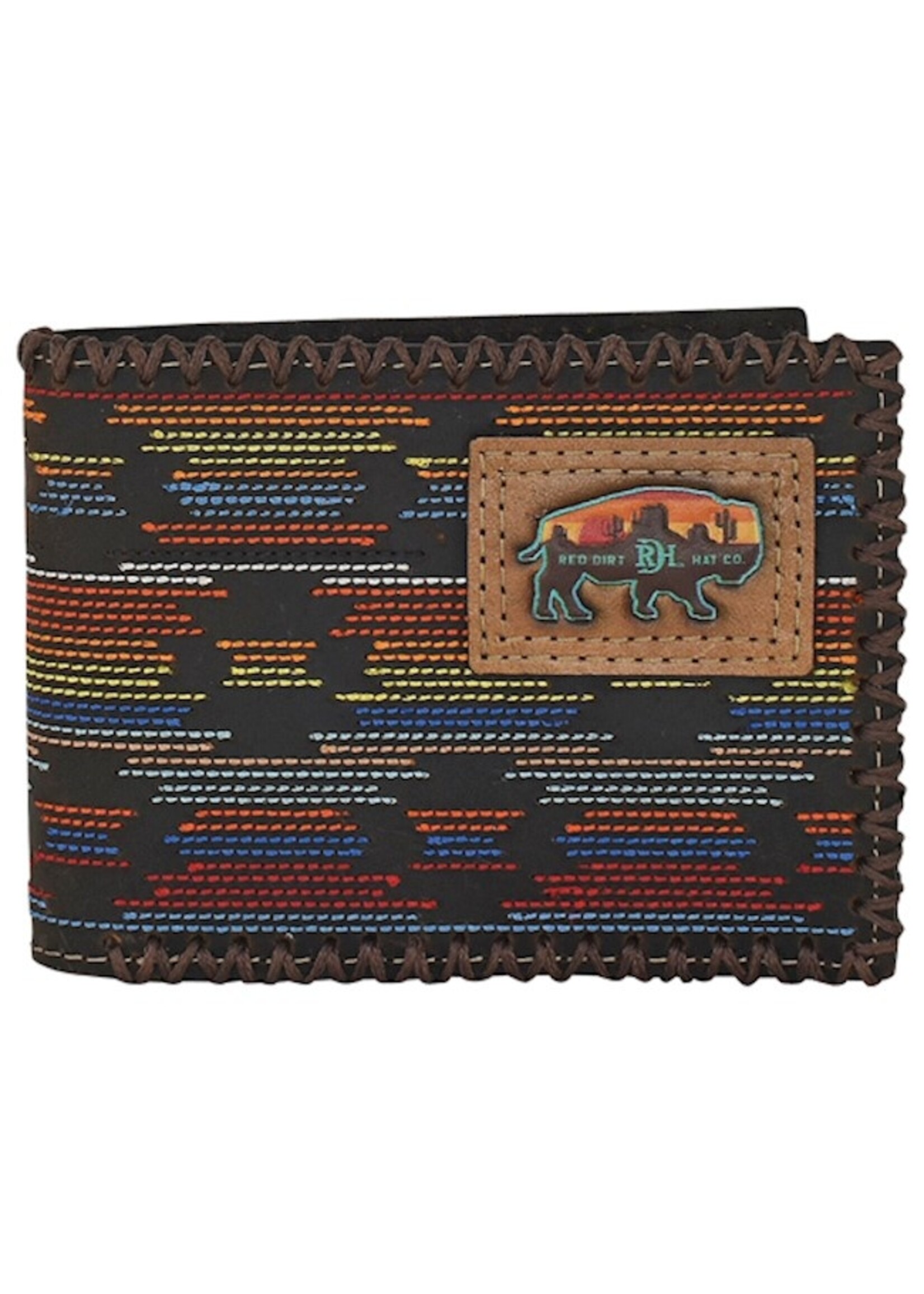 Justin Bifold Wallet - Justin - Stitched Serape