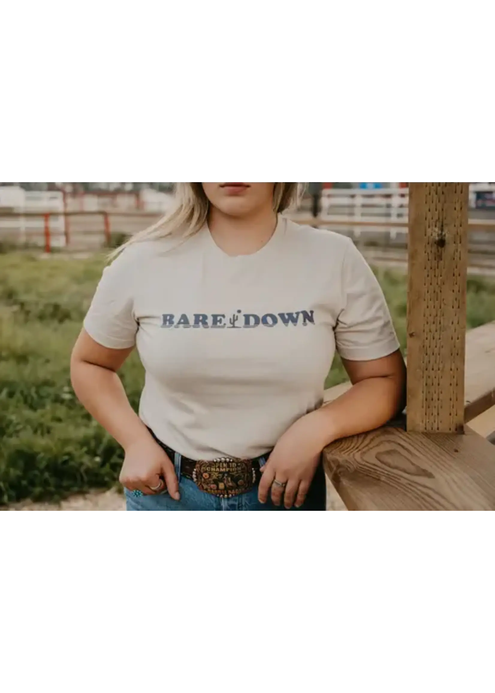 Baredown Brand Baredown - T-Shirt - Tan Desert Sun